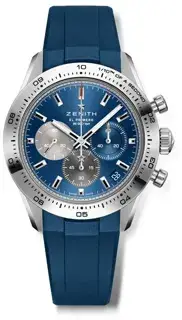 Zenith Zenith Chronomaster 03.3114.3600/51.R950 41mm Stainless steel Blue