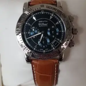 Zenith Zenith El Primero Chronograph 01/02 0461 400 40mm Stainless steel Black