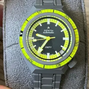 Zenith Zenith Defy 97.A3648.670/21.M3648 37mm Titanium Yellow