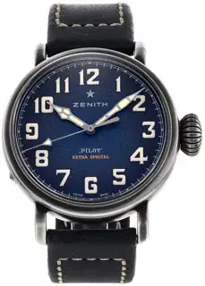 Zenith Zenith Pilot 11.1942.679/53.C808 40mm Stainless steel Blue