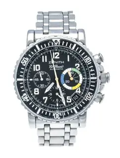 Zenith Zenith El Primero 02.0480.405 40mm Stainless steel Black