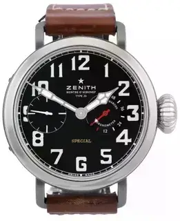 Zenith Zenith Pilot 95.2420.5011/21.C723 57.555mm Titanium Black