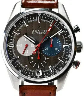 Zenith Zenith El Primero 03.2046.400/25.C771 12.75mm Stainless steel Gray