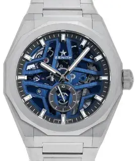 Zenith Zenith Defy 03.9300.3620/79.I001 41mm Stainless steel Blue