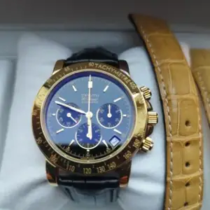 Zenith Zenith El Primero Chronograph 30-0360-400 40mm Yellow gold Black