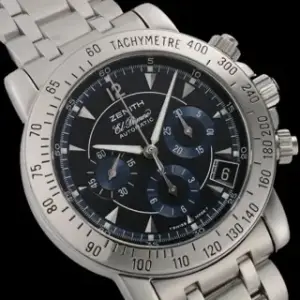 Zenith Zenith El Primero 02.0461.400/71 39mm Stainless steel Black