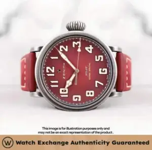 Zenith Zenith Pilot 11.1941.679/94.C814 40mm Stainless steel Red