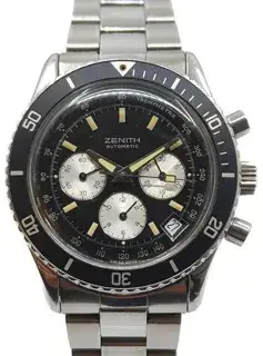 Zenith Zenith El Primero Chronograph 01-0040-400 40mm Stainless steel Black