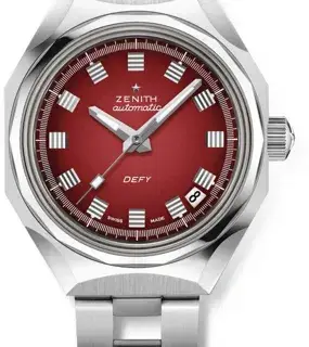 Zenith Zenith Defy 03.A3642.670/3691.M3642 Stainless steel Red