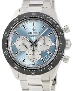 Zenith Zenith Chronomaster Sport 41mm Stainless steel Blue