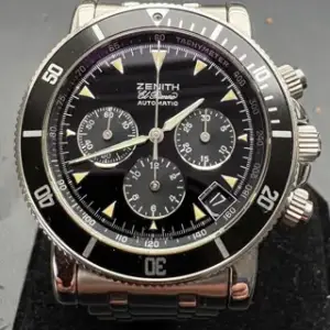Zenith Zenith El Primero Chronograph 02.0471.400 40mm Stainless steel Black