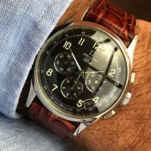 Zenith Zenith El Primero Chronograph 01-0010-420,420,3019 38mm Stainless steel Black