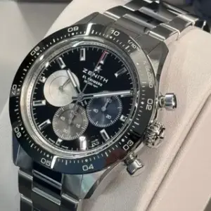 Zenith Zenith Chronomaster Sport 41mm Stainless steel Black