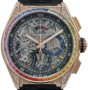 Zenith Zenith Defy 22.9003.9004/72.R585 44mm Rose gold Skeletonized