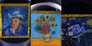 Zeroo Time Vincent Van Gogh Trilogy Masterpiece Watch